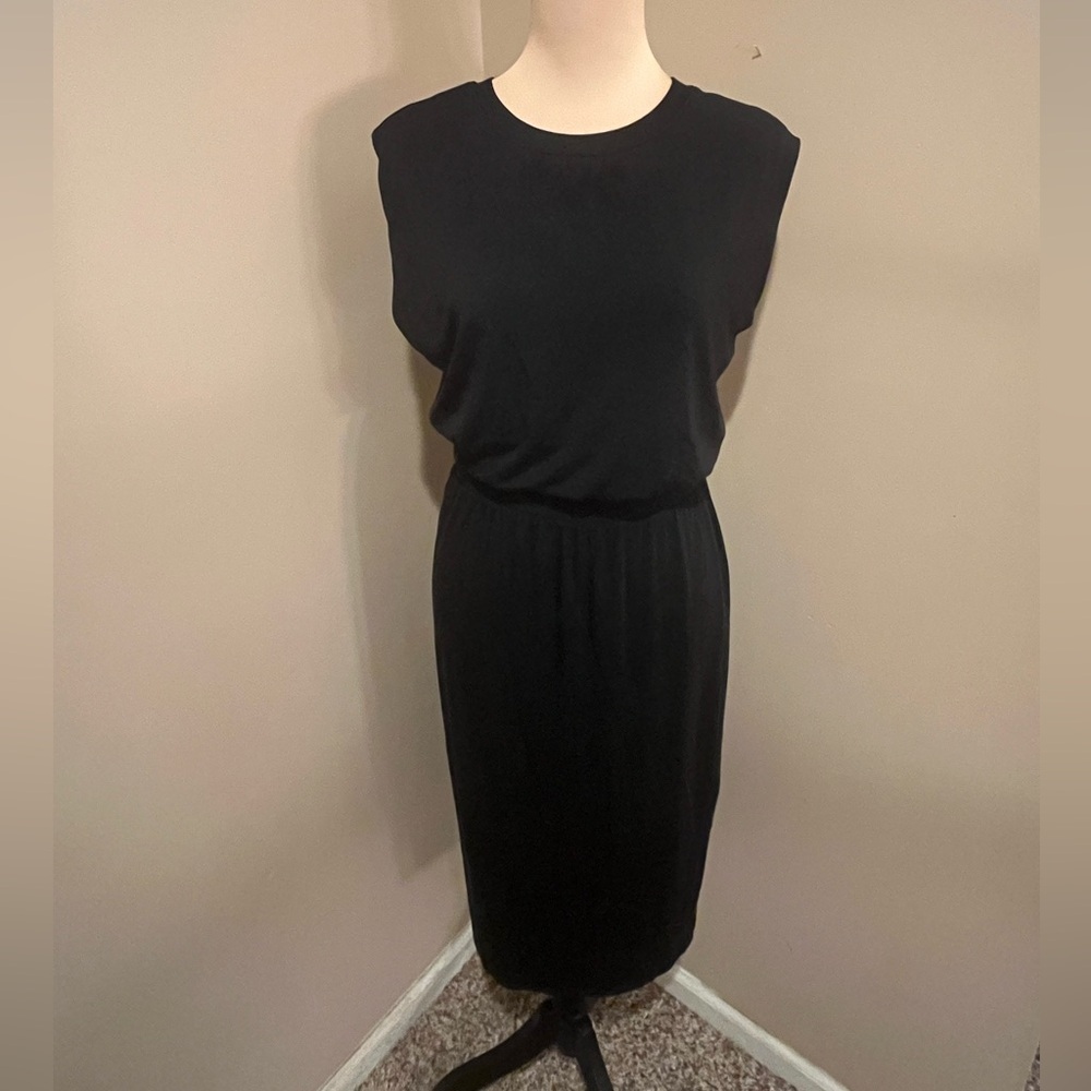 Athleta Santorini Cinch Midi Dress, size Small, Modal-Spandex- super soft